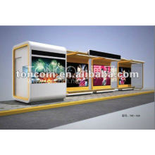 bus shelter for advertising